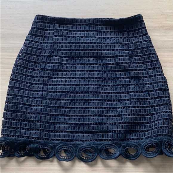 Sandro Dresses & Skirts - Sandro Crochet Mini Skirt